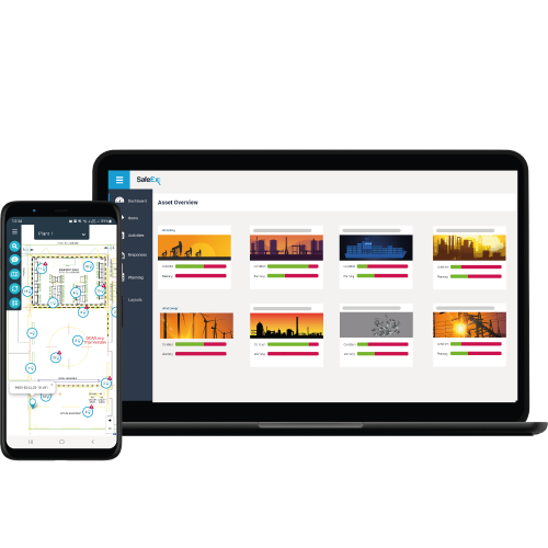 SafeEx Cloud system display