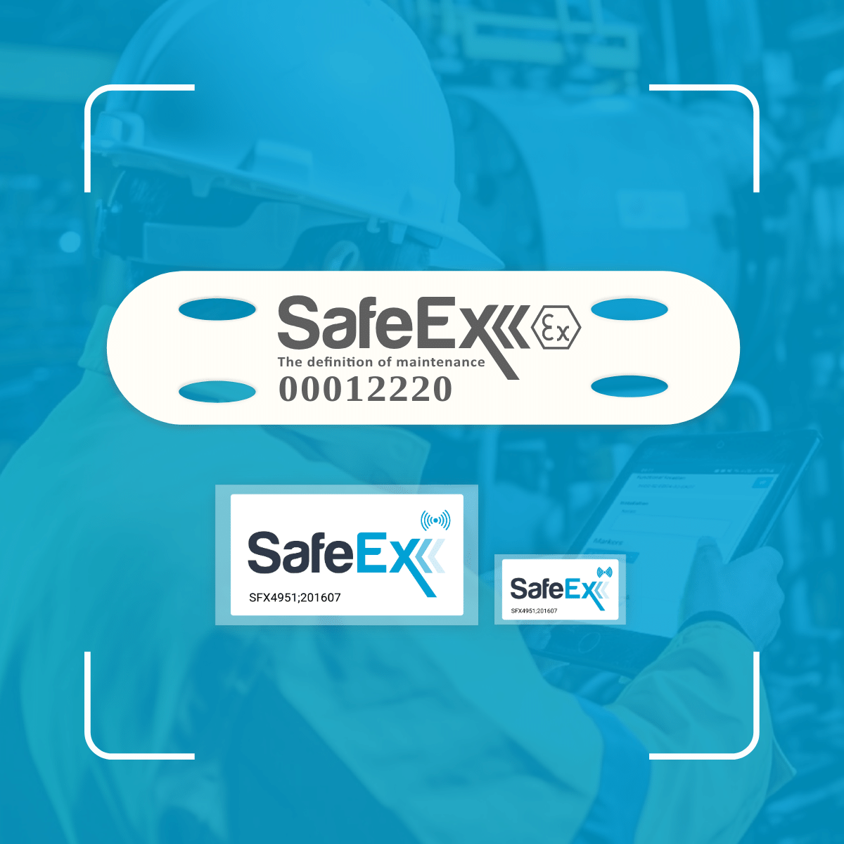 RFID tags and QR codes for Ex inspections - silmplify your maintenance with SafeEx Cloud - Ex Inspection in Oil & Gas
